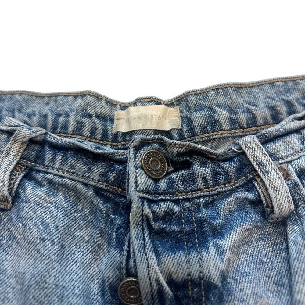 Altered State Women’s Wide Leg Ripped Distressed Jeans - Picture 5 of 9